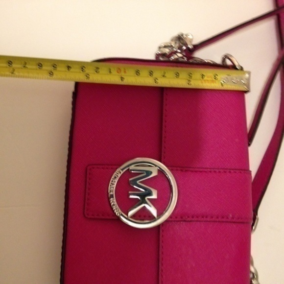 👛 MICHAEL KORS 👛 pink crossbody mk bag - Picture 8 of 10